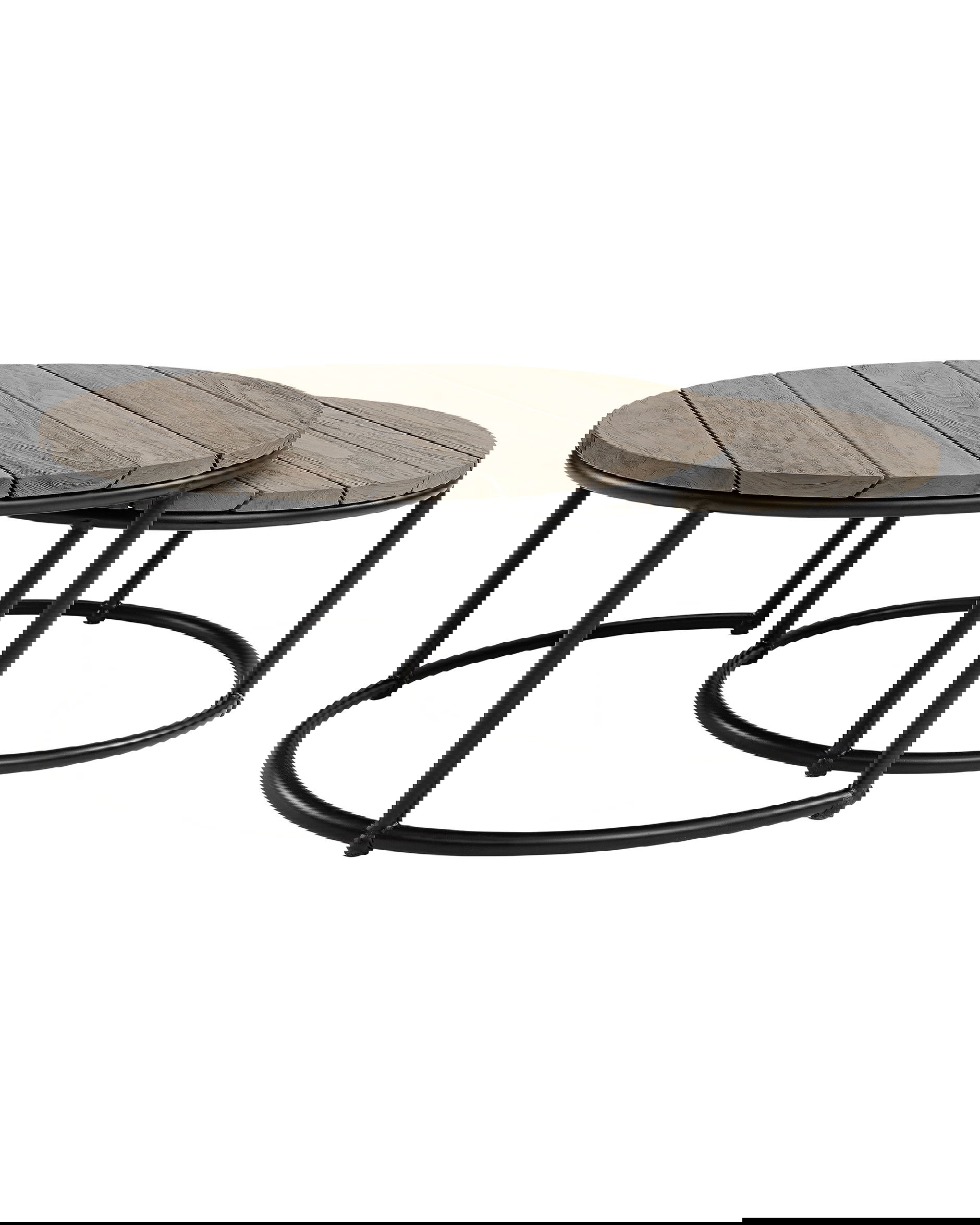 Anson satsbord charcoal 2-set