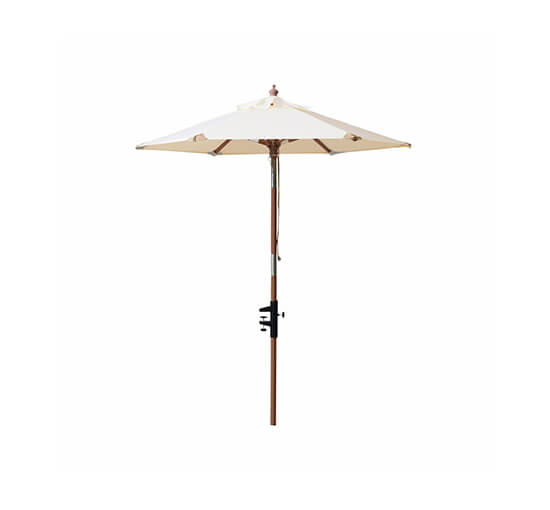 Balcony Parasol Off-White