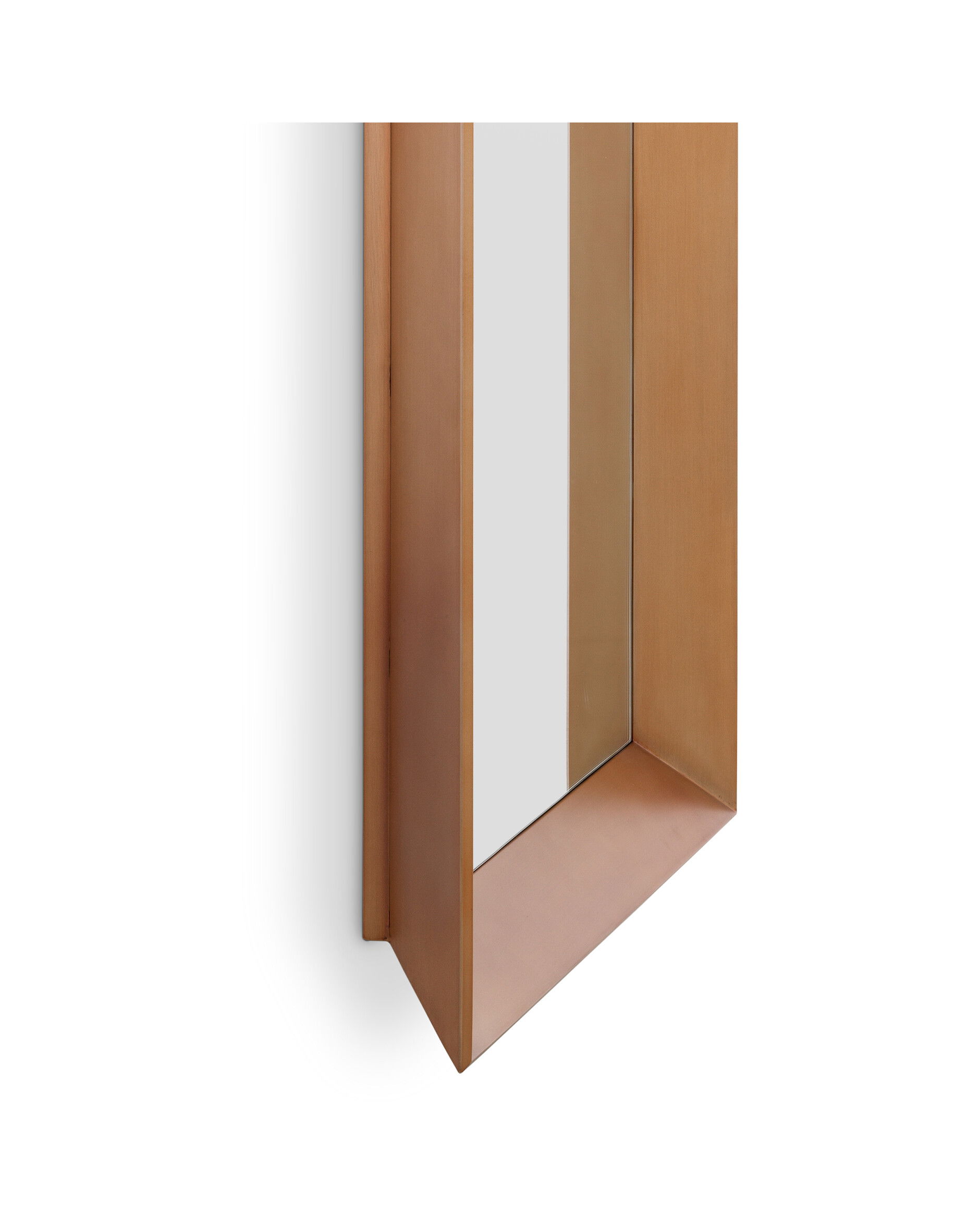 Othello spegel mässing