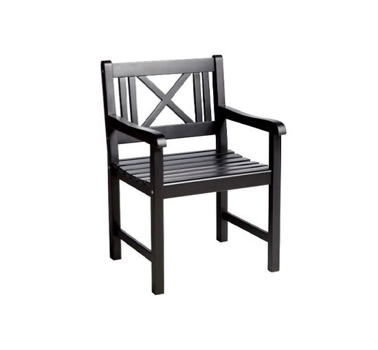 Black - Rosenborg Dining Chair, white