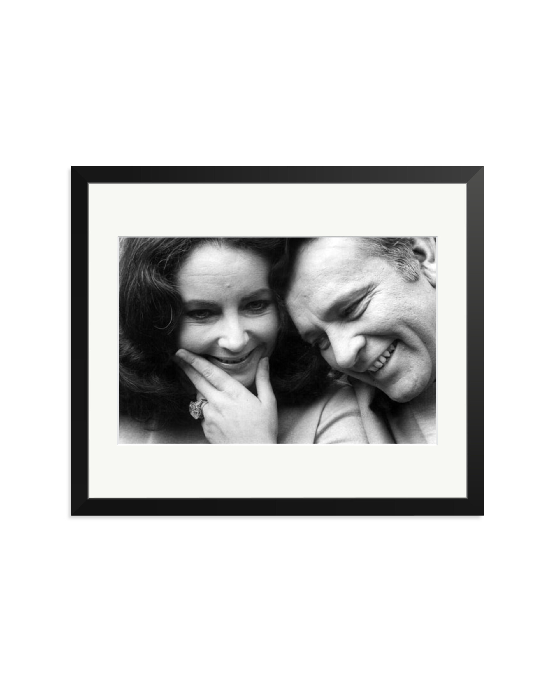 Taylor and Burton in the Studios Black / Large