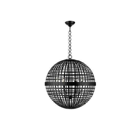 Aged Iron - Mill Ceiling Light Black