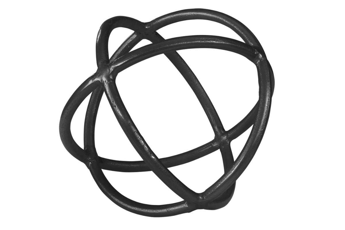 Carlo dekoration svart L OUTLET