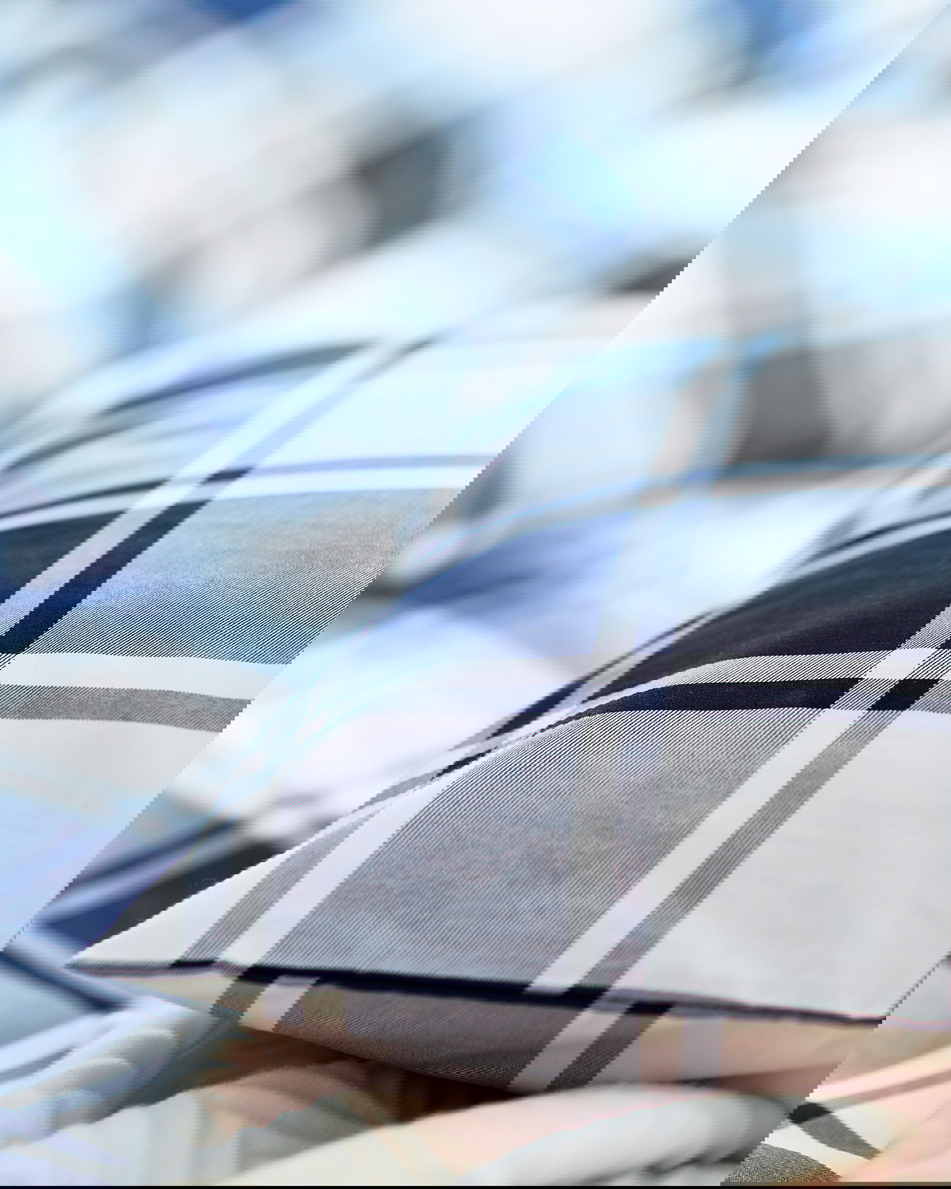 Wyoming örngott rutigt 2-pack