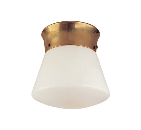 Antique Brass - Perry Ceiling Light Polished Nickel