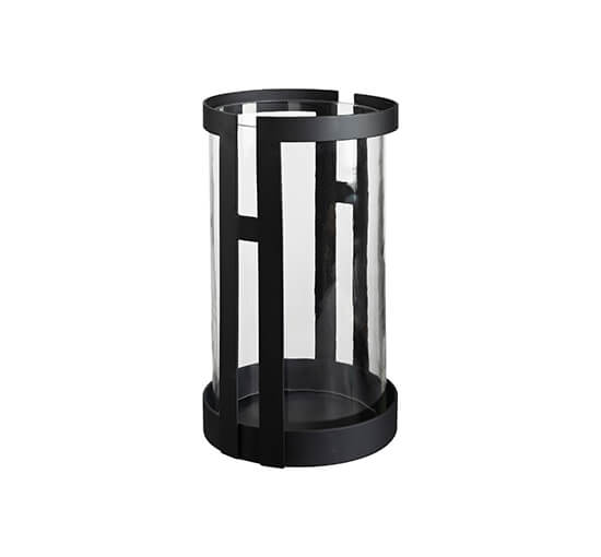 Santino Outdoor Lantern Black L