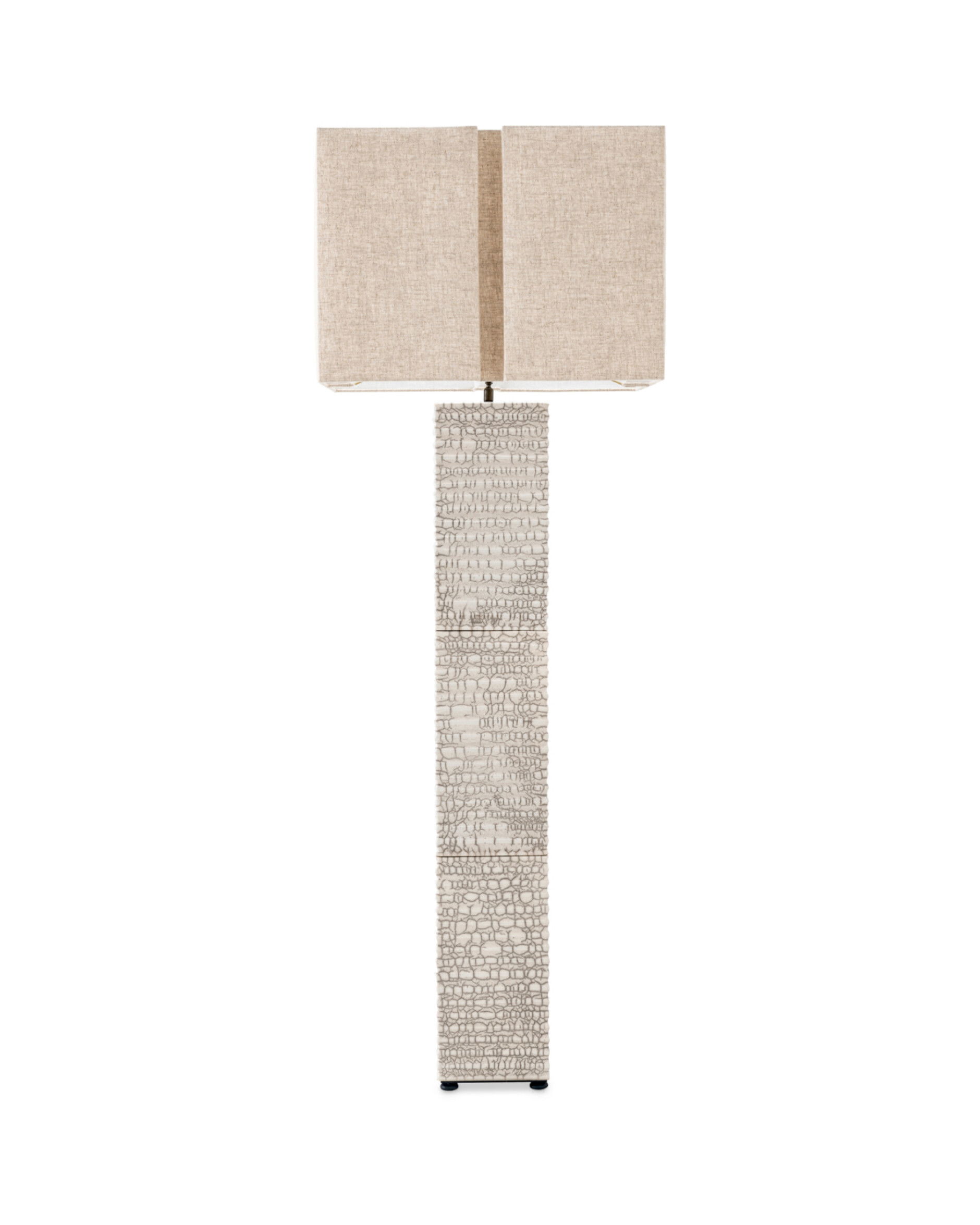 Division golvlampa vit