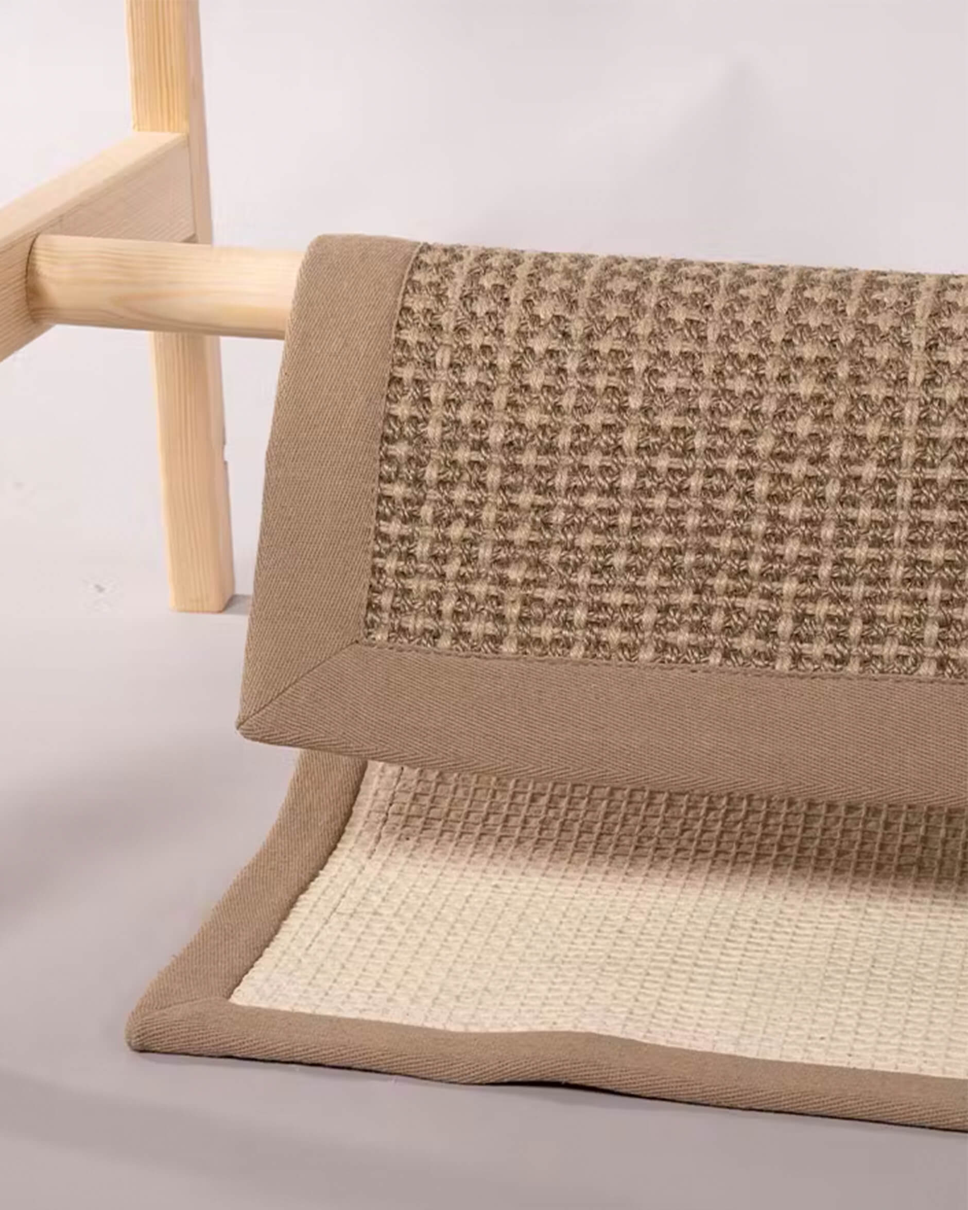 Linie dörrmatta linne