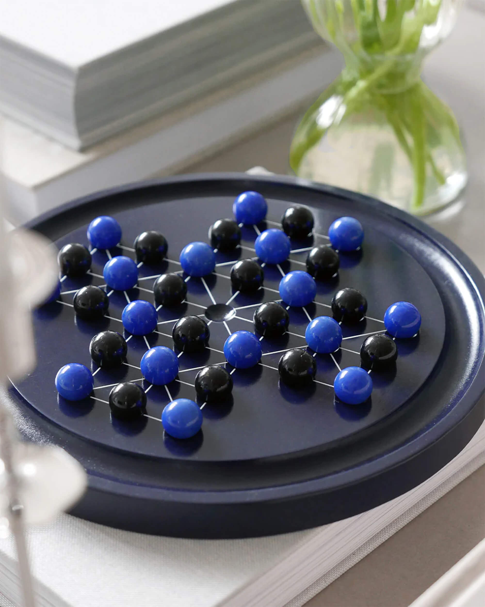 Classic solitaire blå