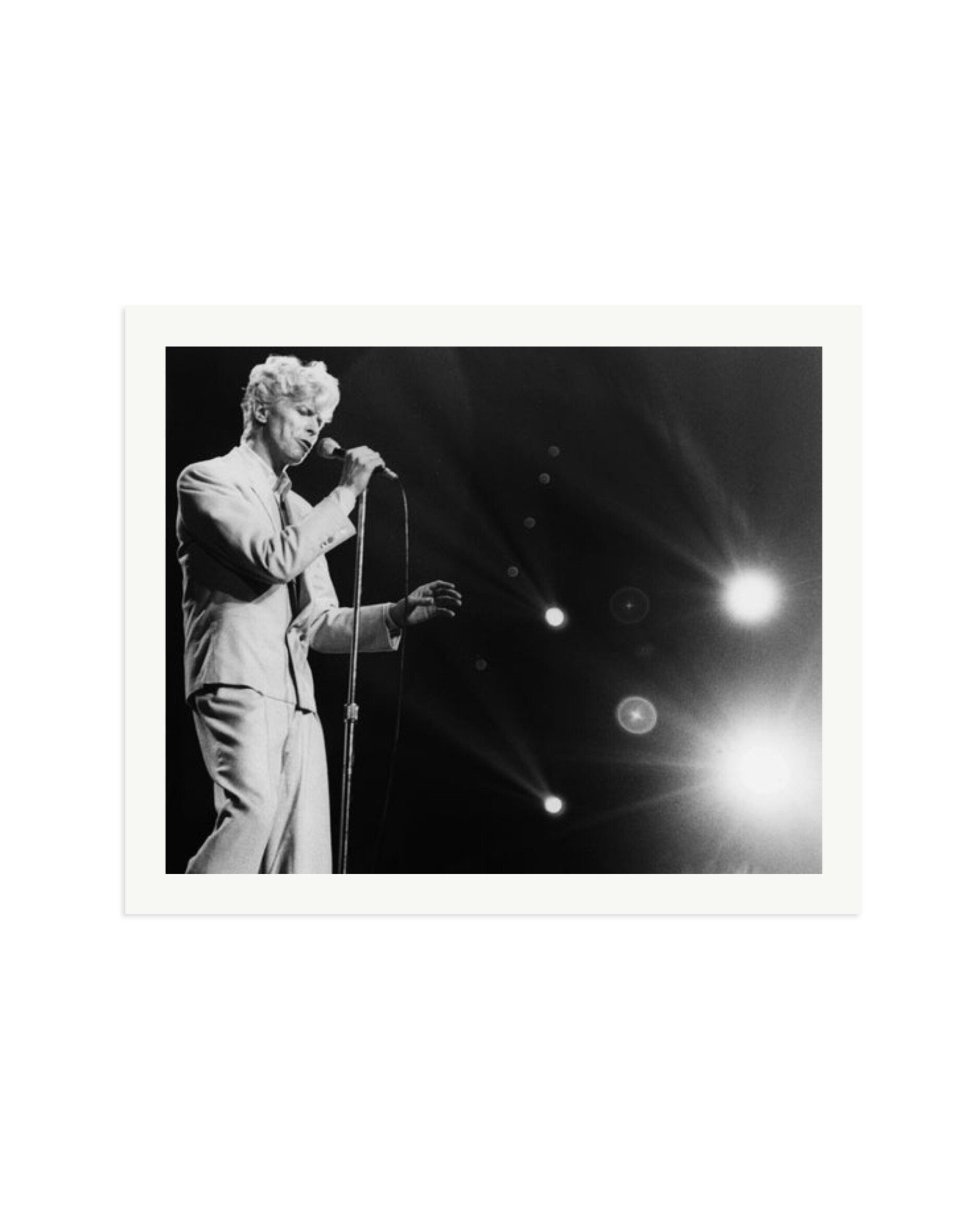 David Bowie 1983 Print Only / XXL