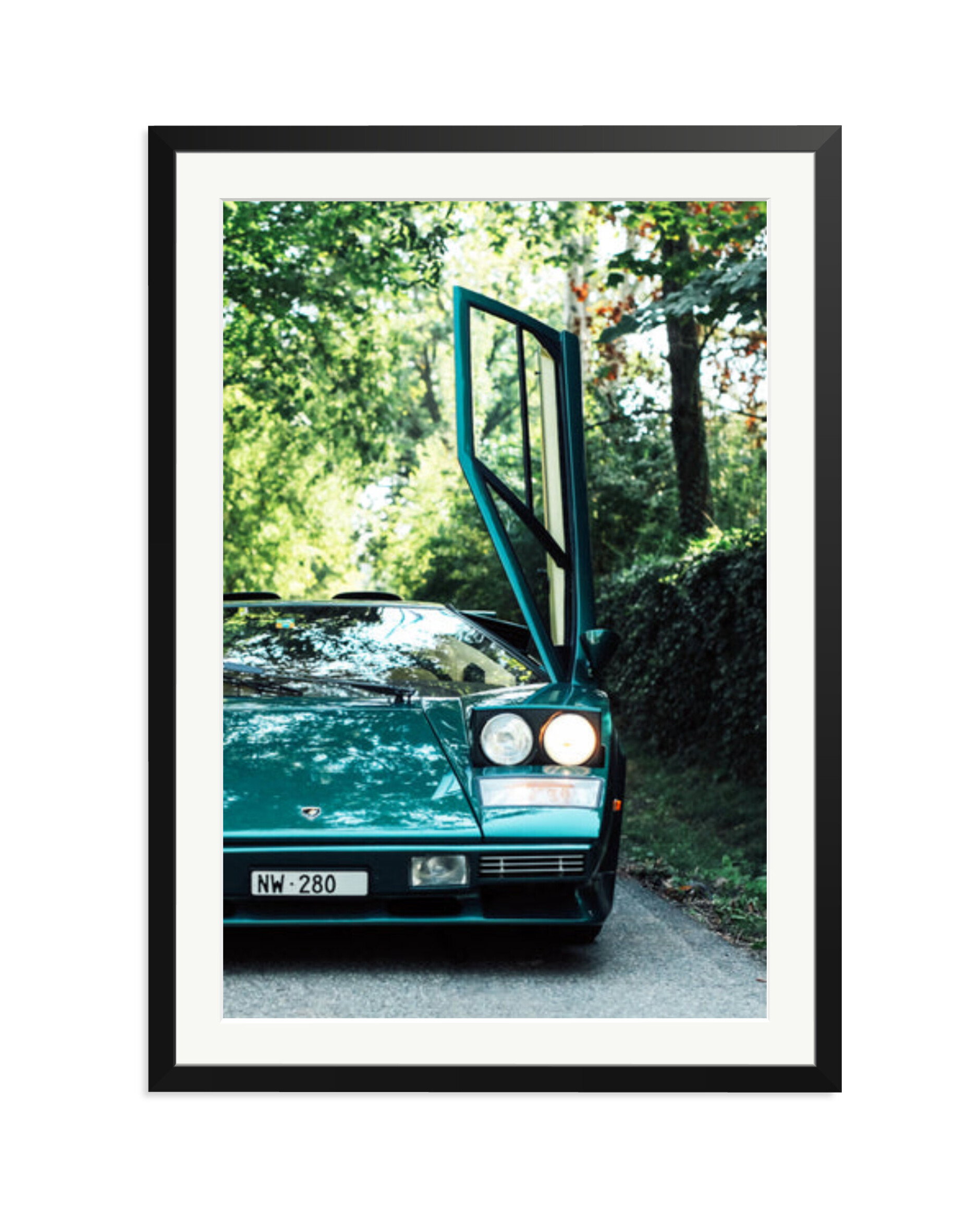 Lamborghini Countach LP400 Black / XXL
