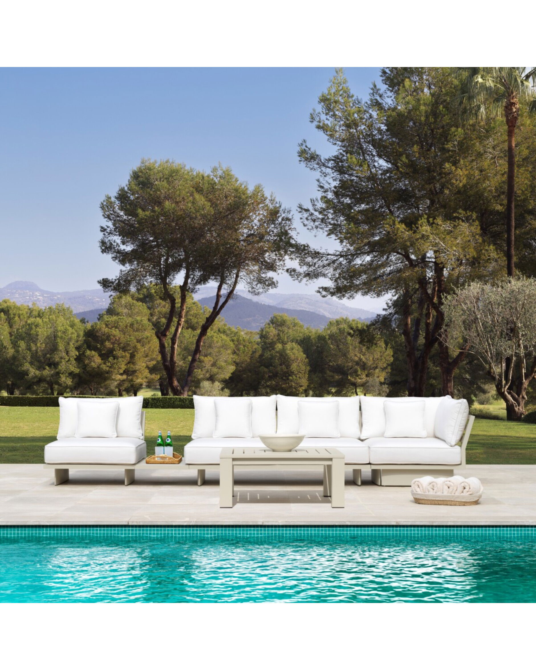 Royal Palm soffa sand