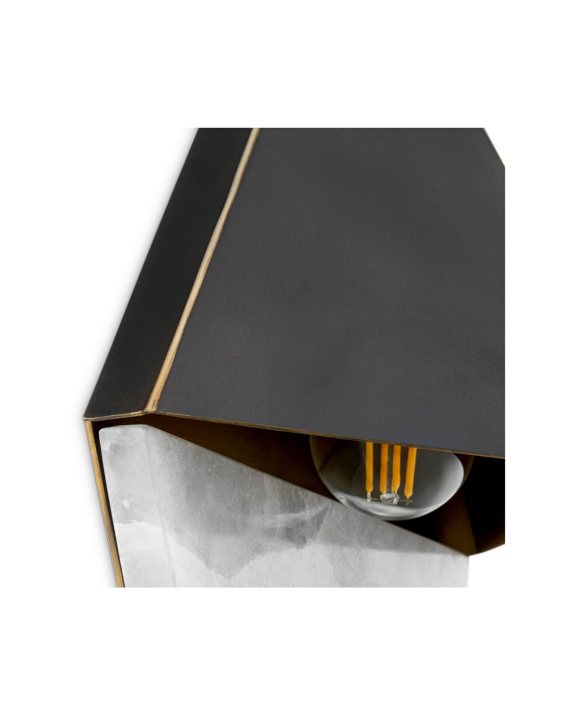 Mirabeau wandlamp zwart