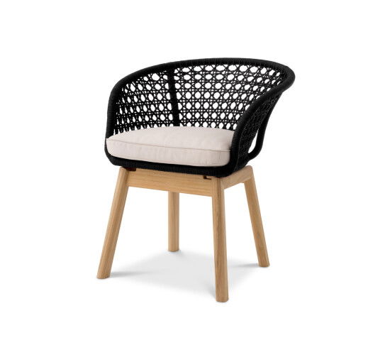 Schwarz - Trinity Dining Chair Black