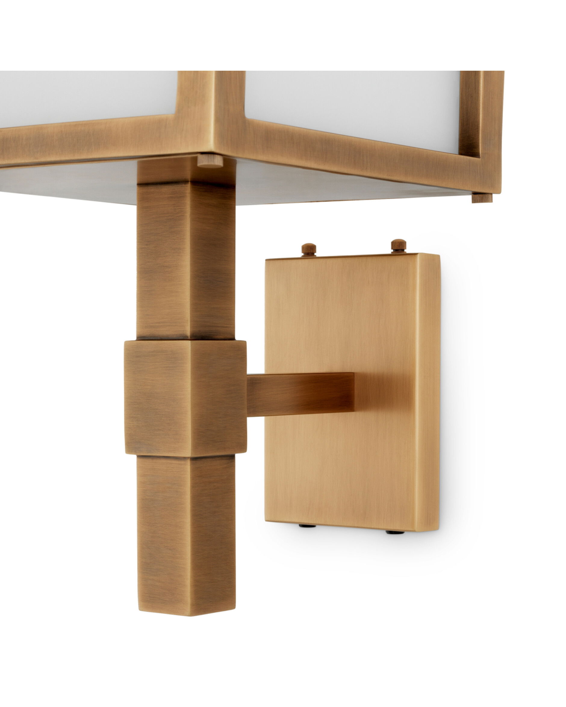 Riserva vägglampa antik mässing