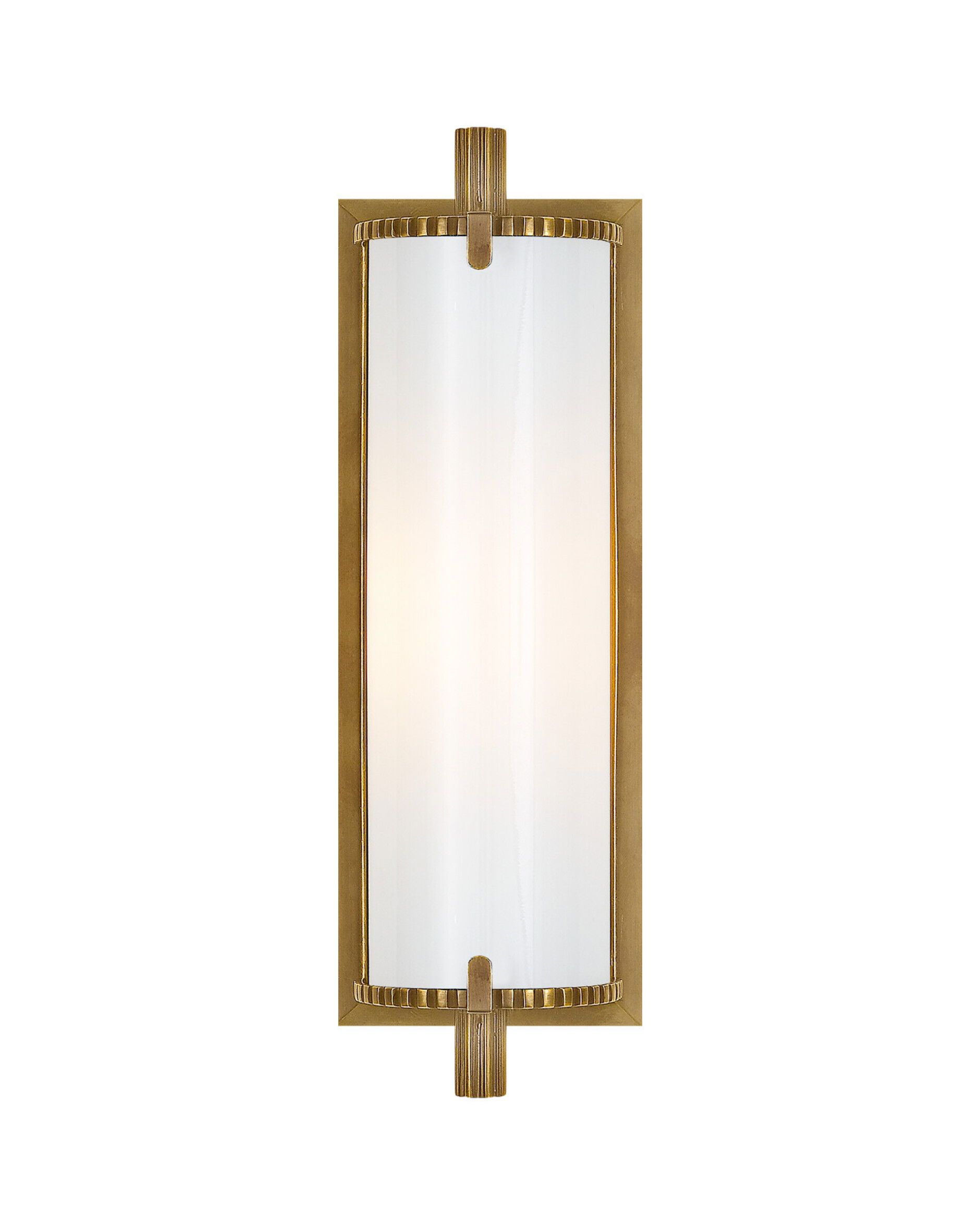 Calliope badrumsbelysning antik mässing S