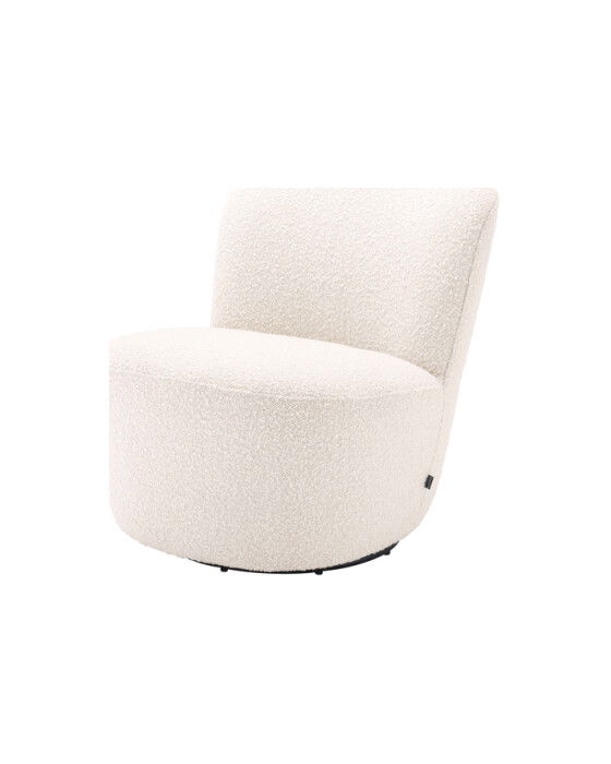 Doria fåtölj bouclé cream | Möbler - Fåtöljer - Tygfåtöljer | Möbelexperten
