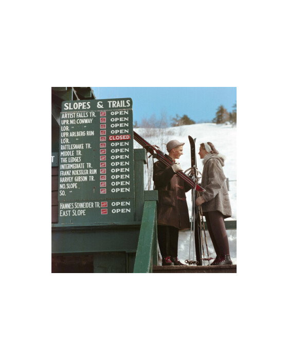 Slopes & Trails | Gallery - Slim Aarons - Collections - Sports | Möbelexperten