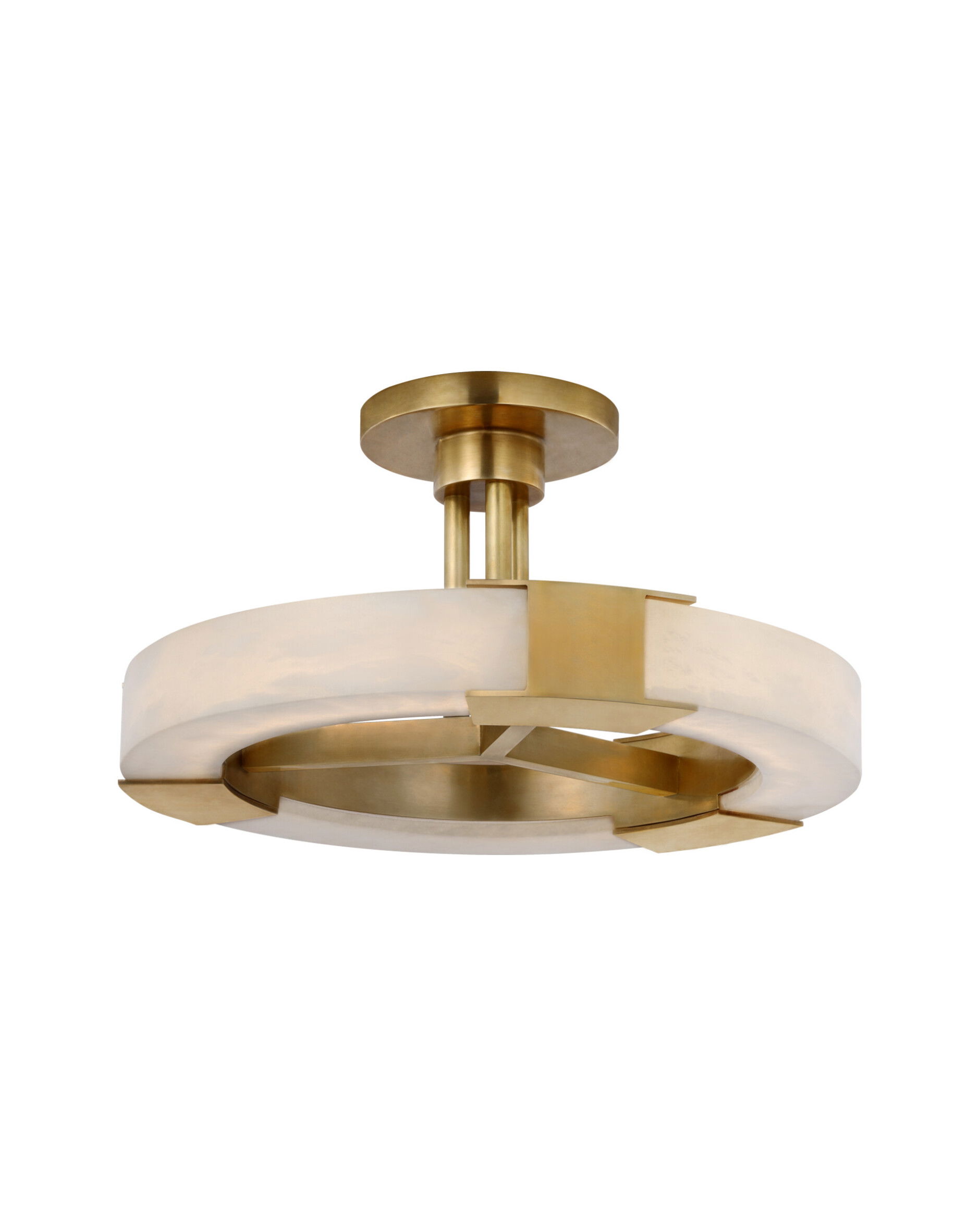 Covet Ring plafond antik mässing M