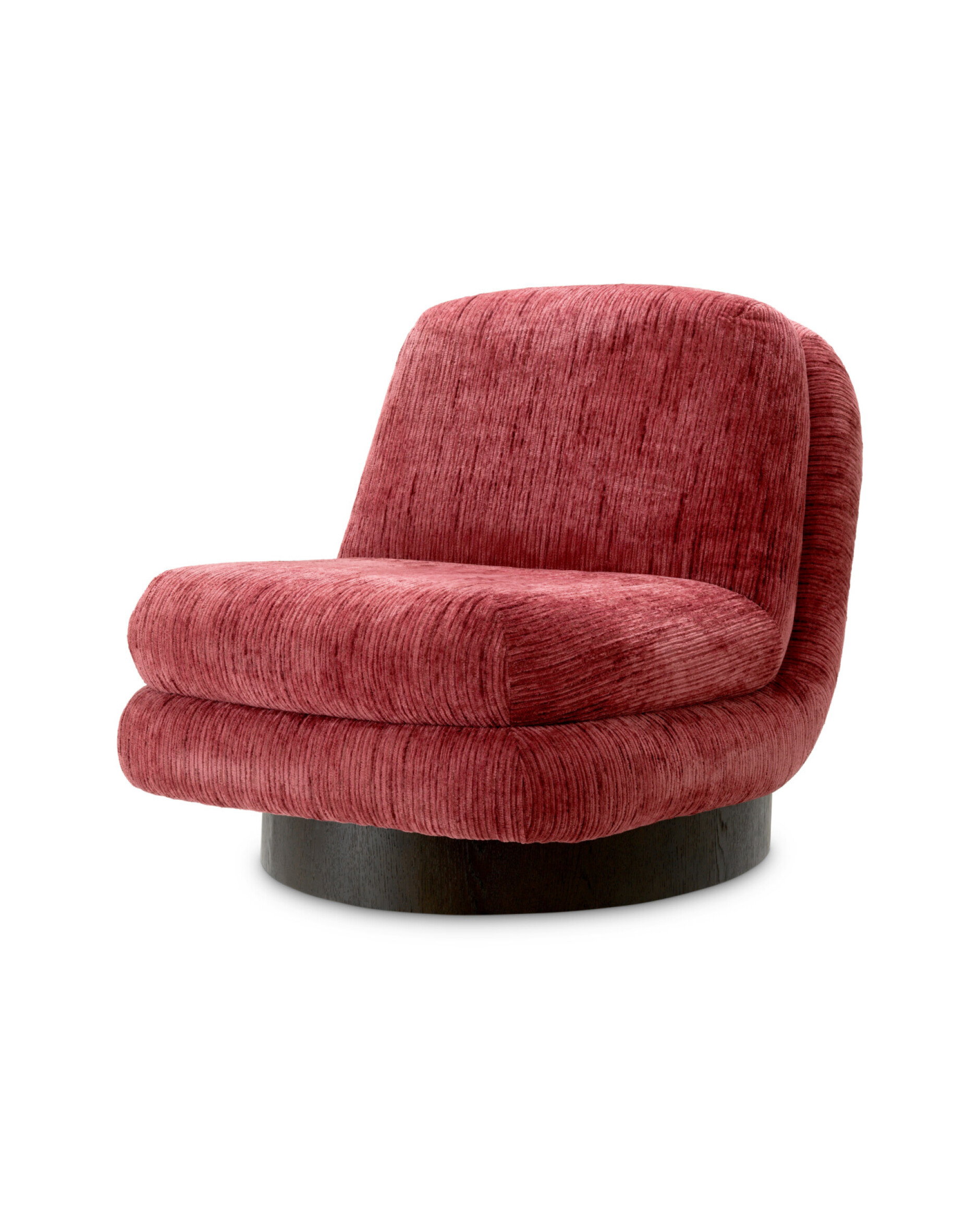 Galiano Swivel Chair Terren Bordeaux