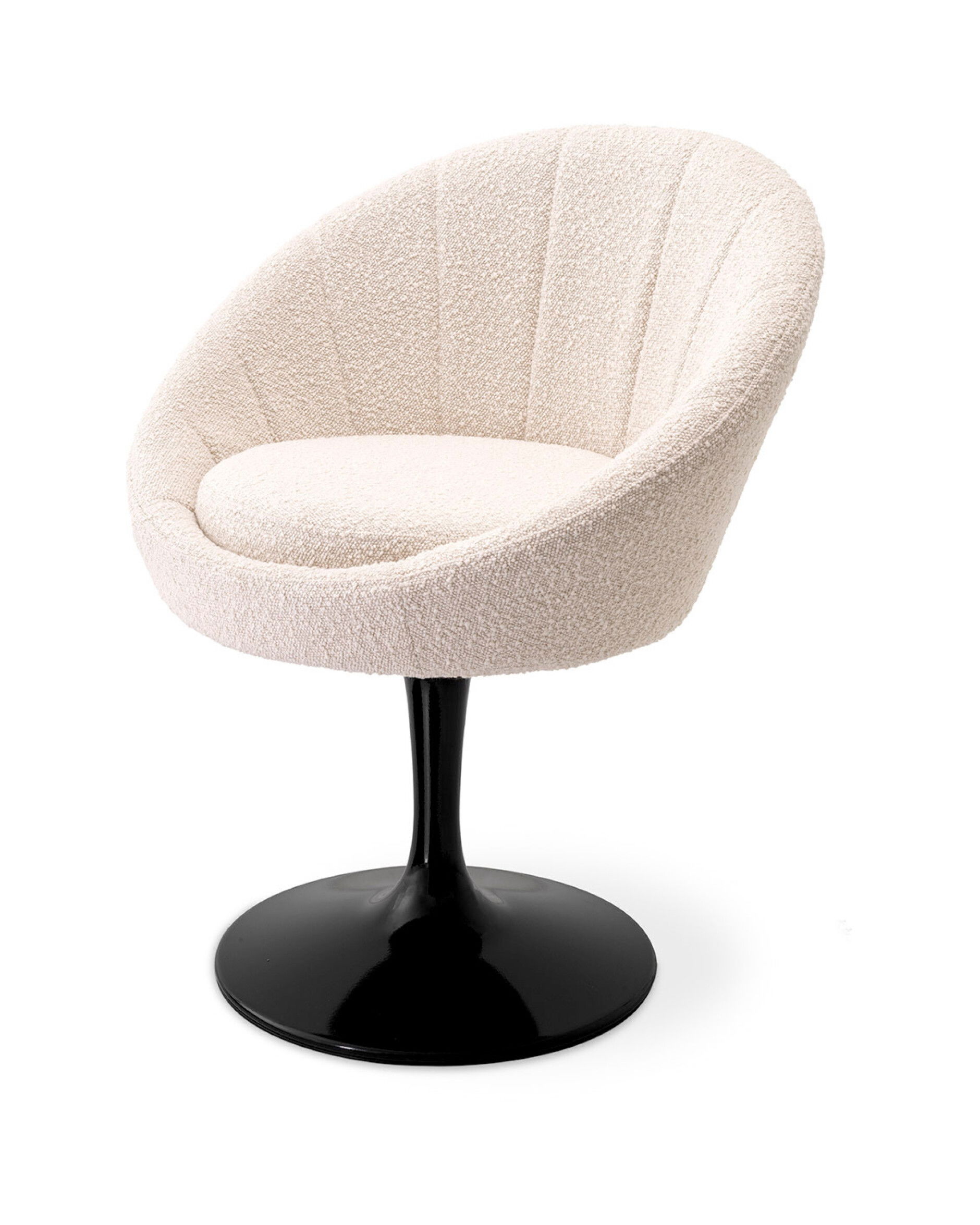 O'Neill matstol bouclé cream