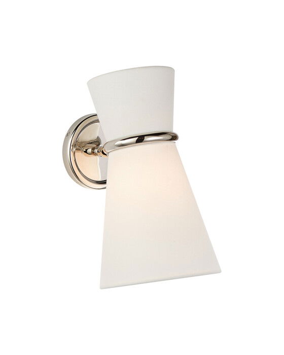 Clarkson vägglampa nickel