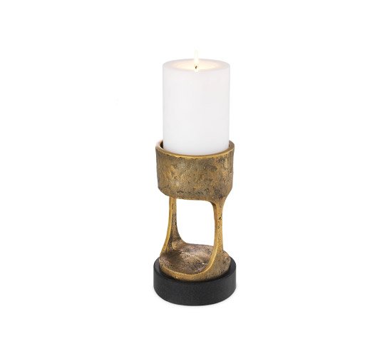 Brass - Bologna candle holder bronze