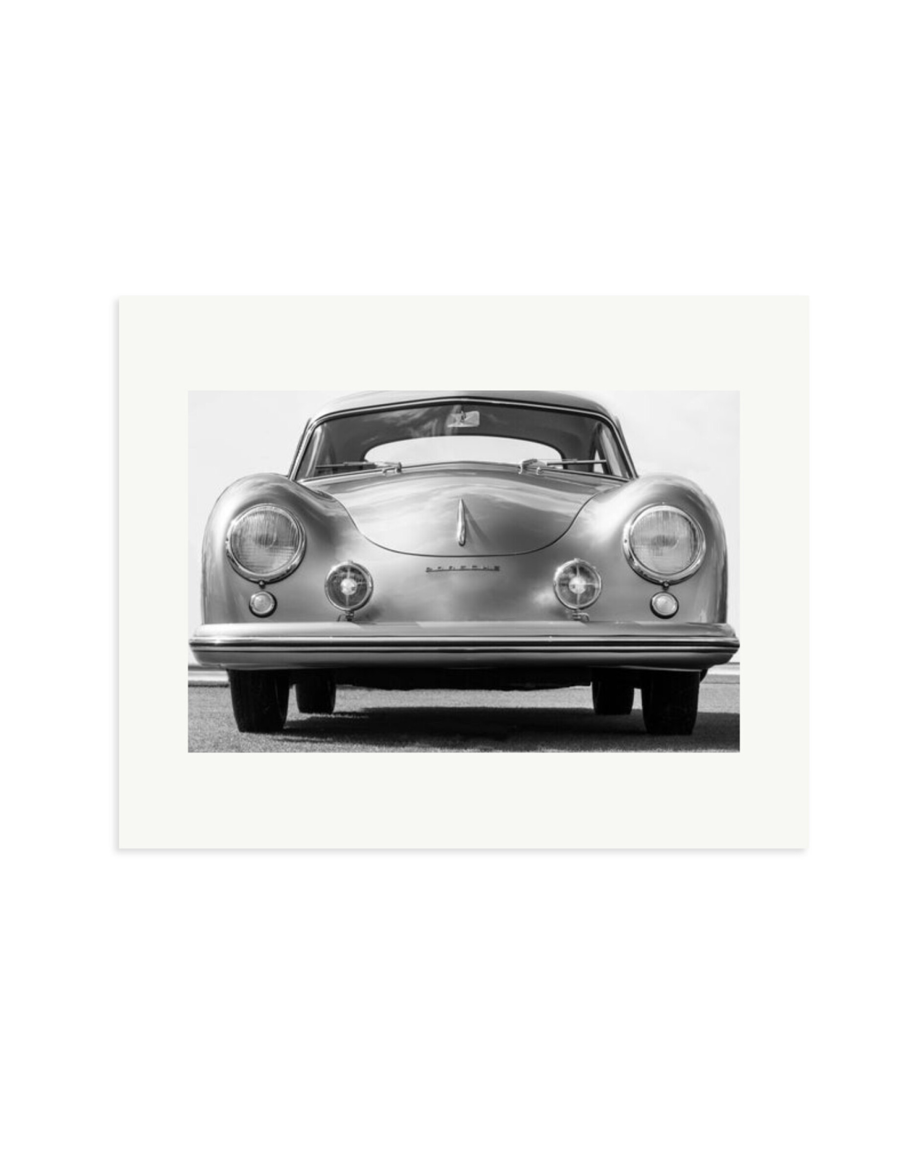 Porsche 356 Coupe Print Only / Medium