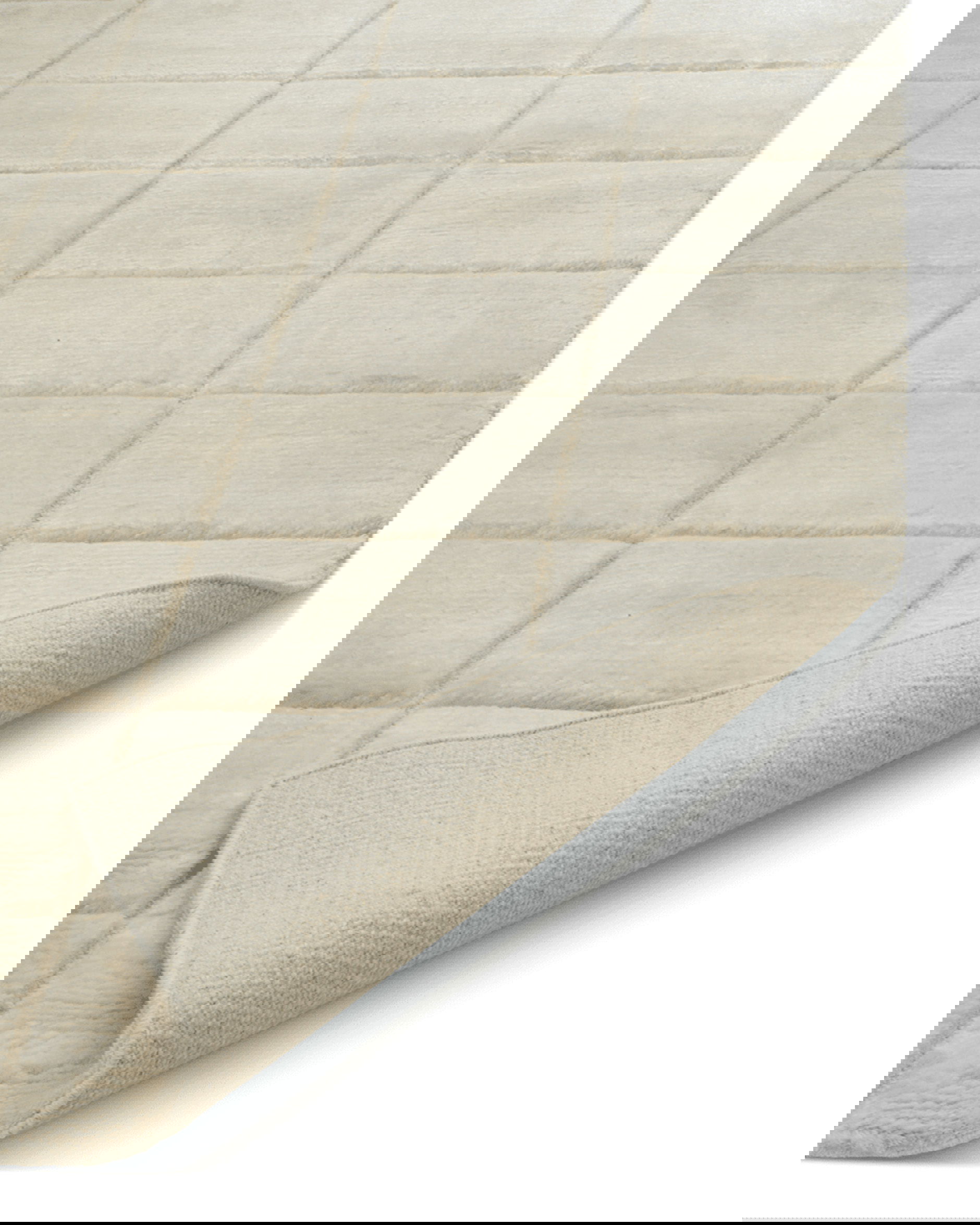 Grid Vloerkleed Ivoor