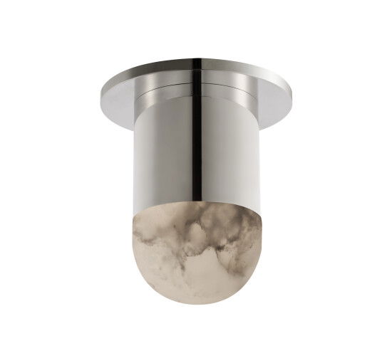 Polished Nickel - Melange Mini Monopoint plafond antik mässing