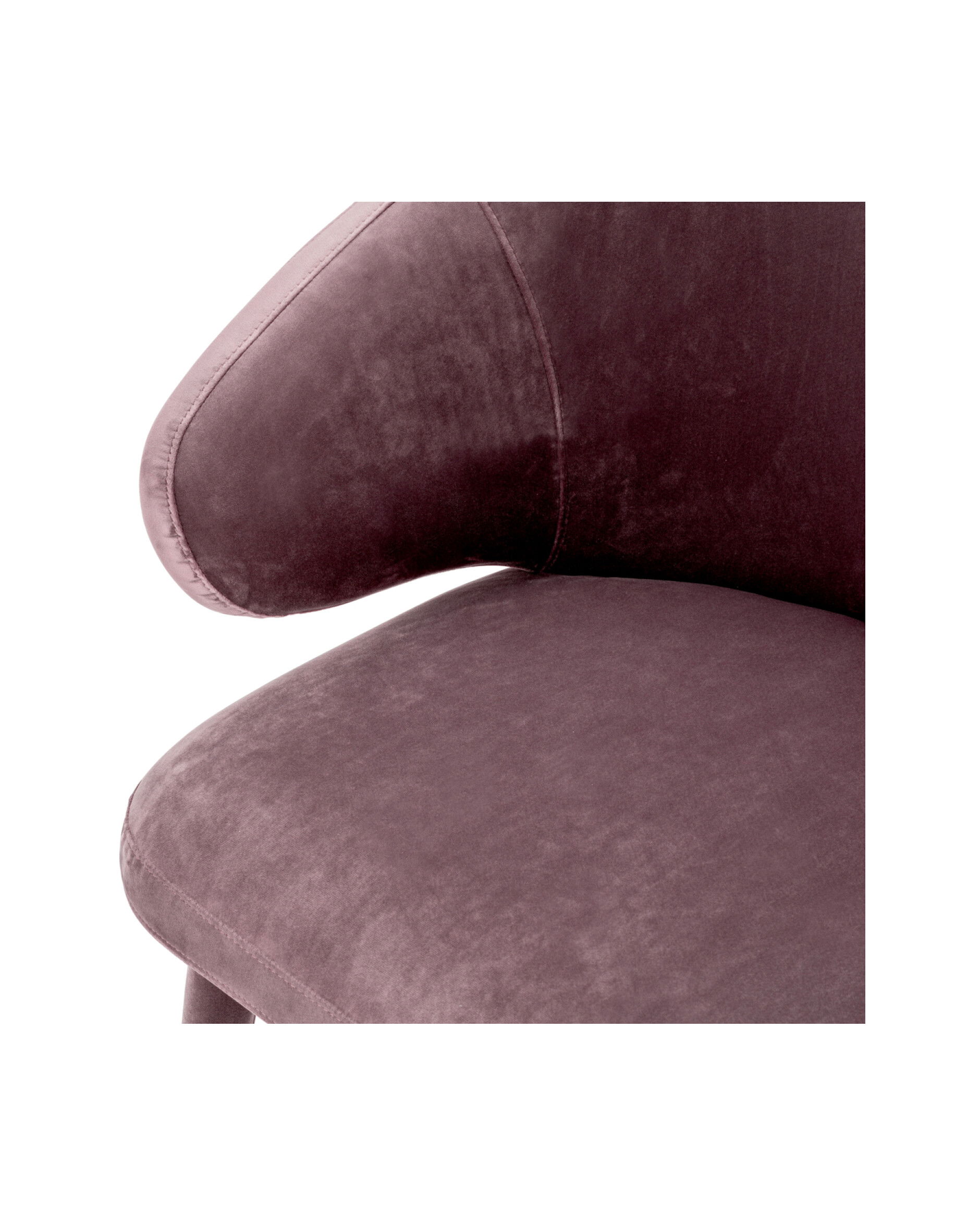 Cardinale Dining Chair Velvet Roche Taupe