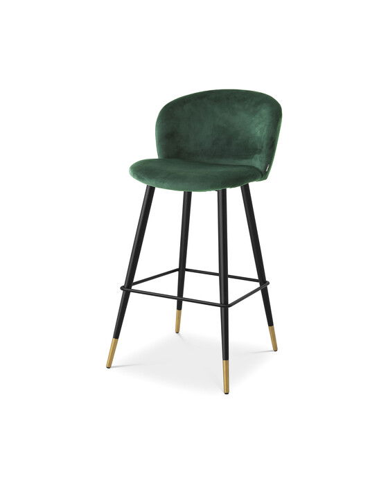 Volante barstol roche dark green velvet