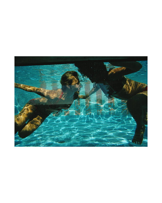 Swimmers at Las Brisas