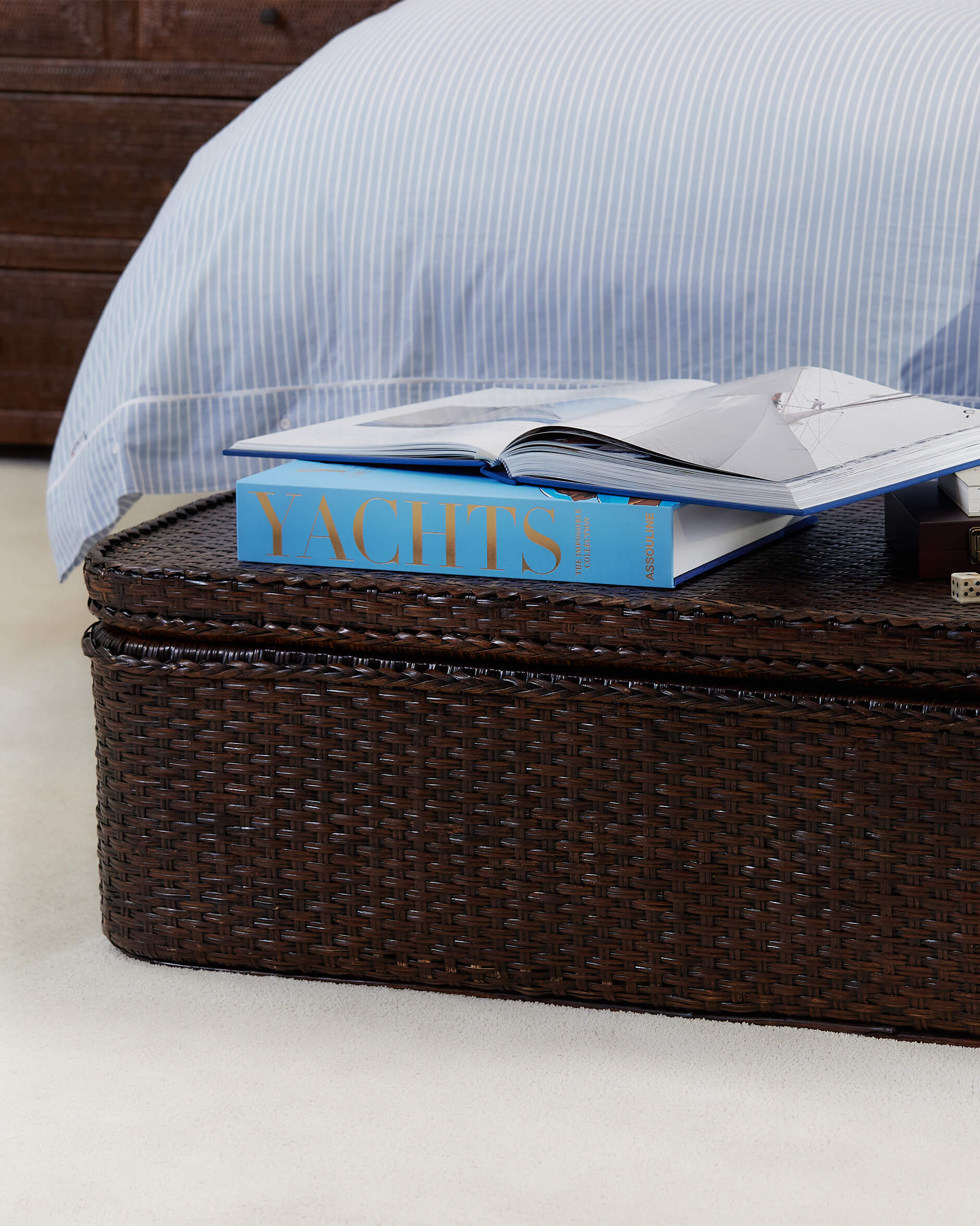 Cognac koffert rotting