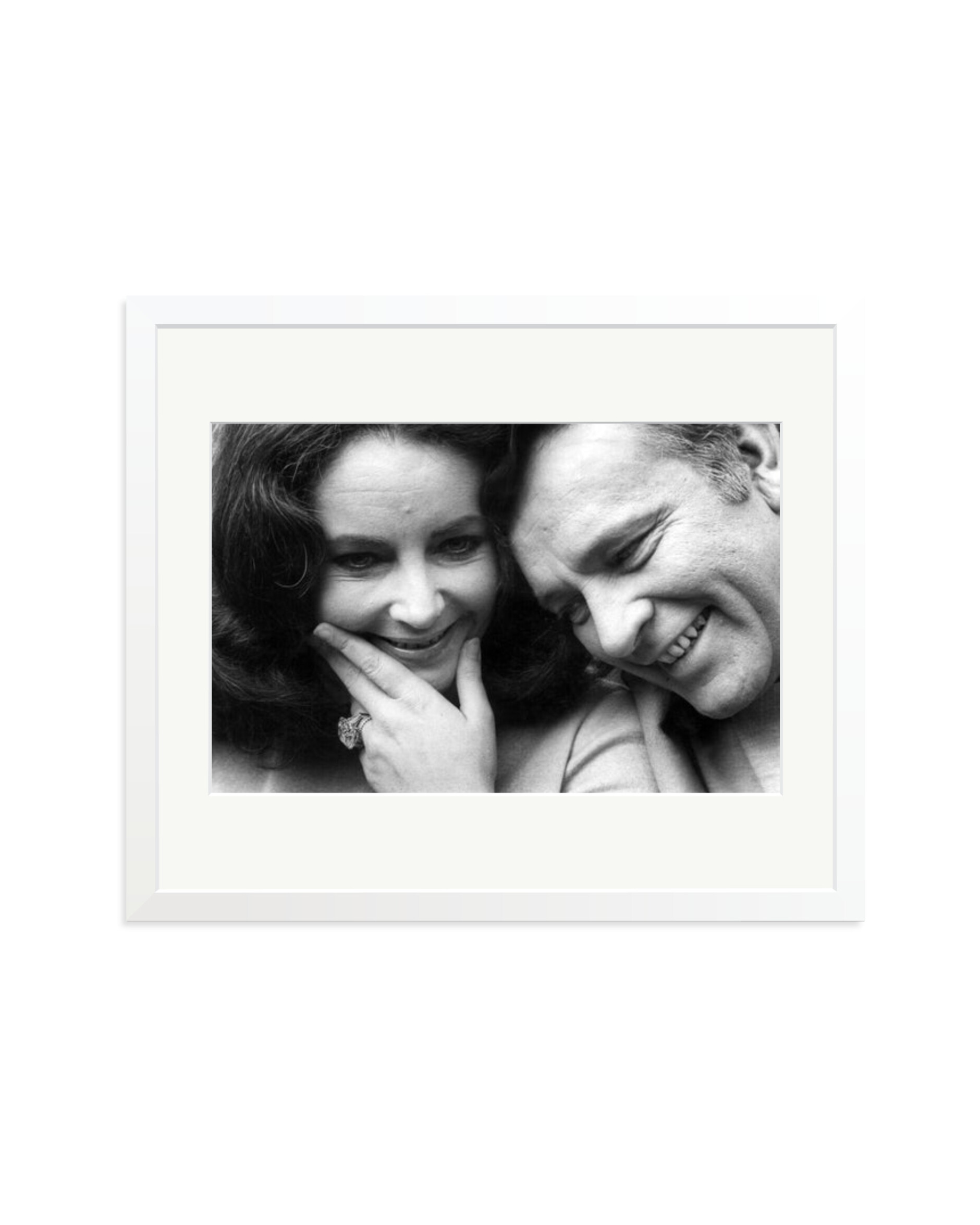 Taylor and Burton in the Studios White / Large