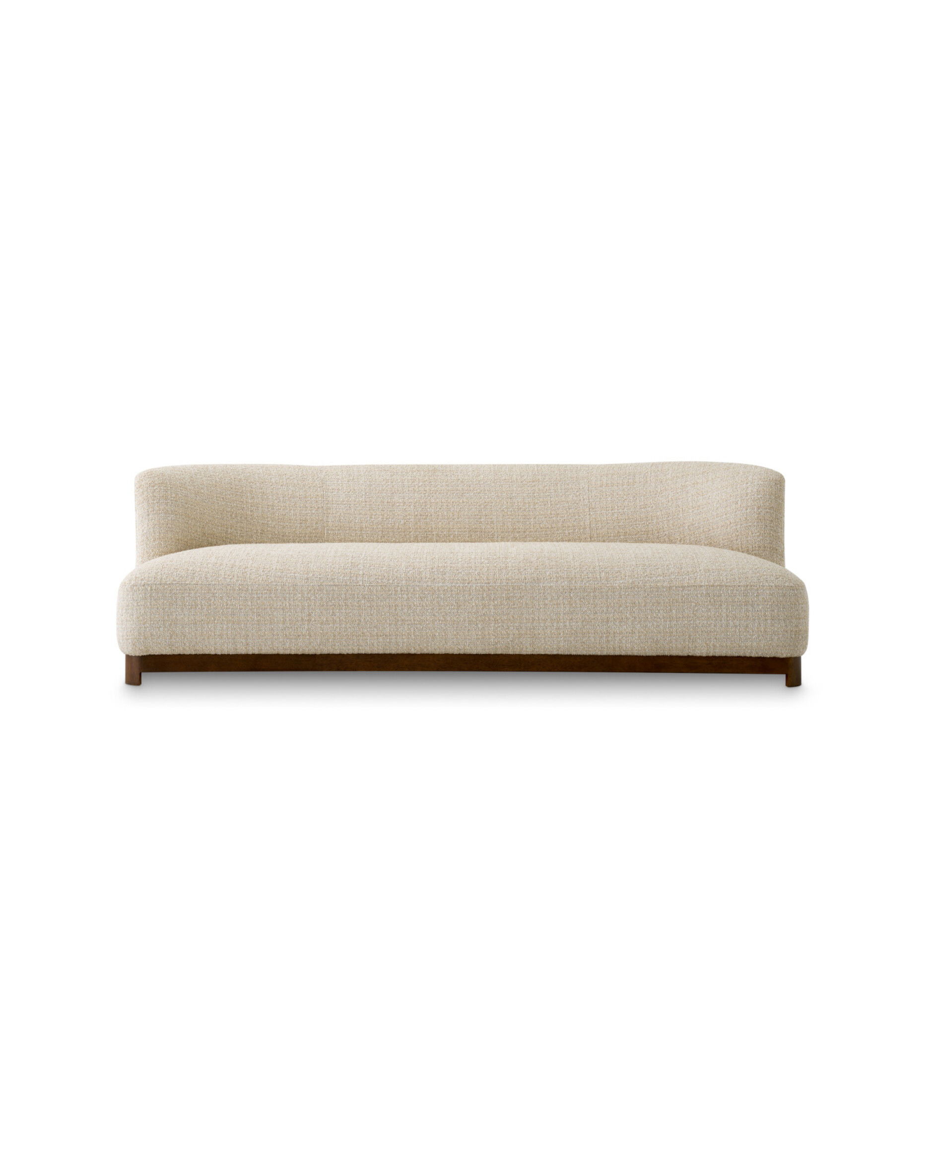 Stelvio Sofa Walnuss Beige