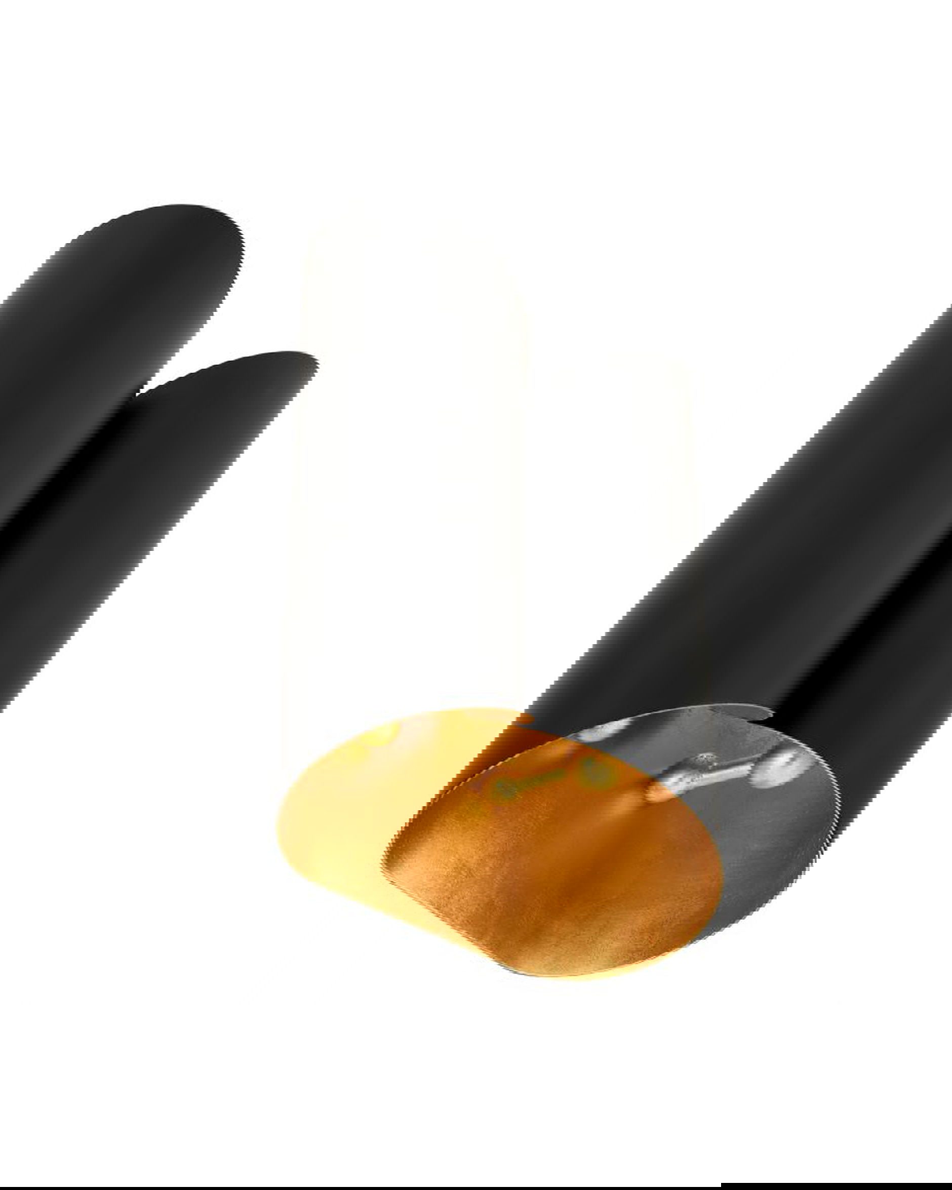 Asco vägglampa svart