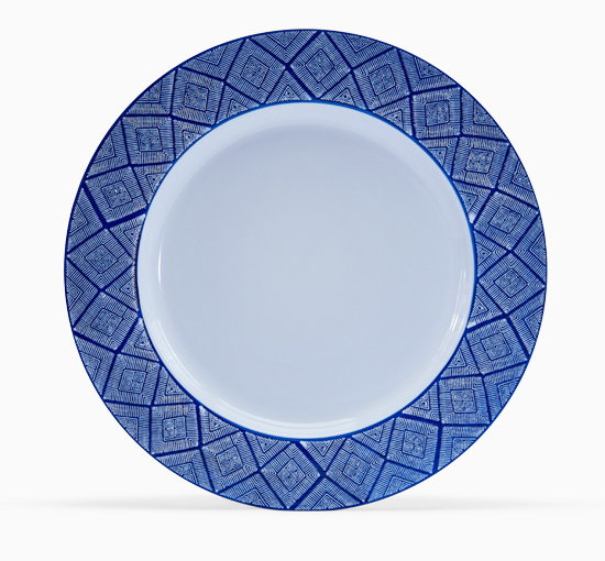Capri Azzurra Taglio Serving Dish Blue/White