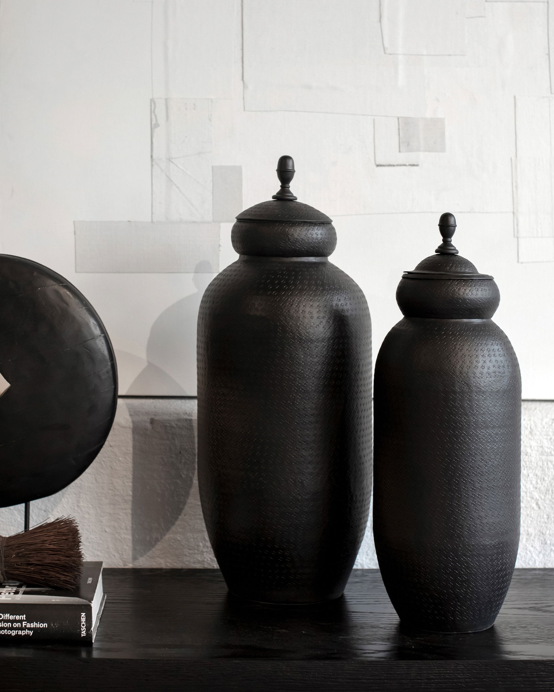 Genua dekoration svart