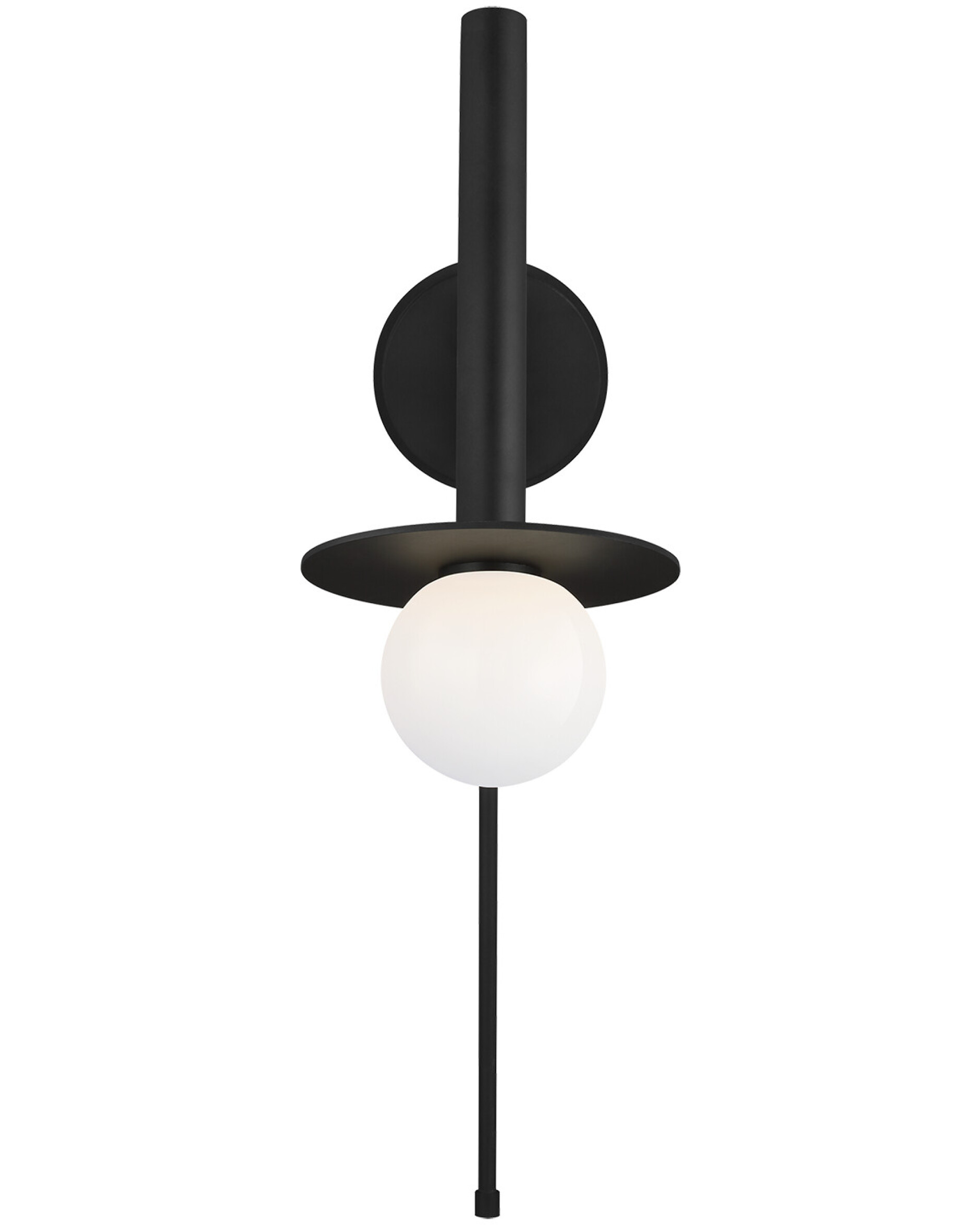 Nodes Pivot vägglampa svart