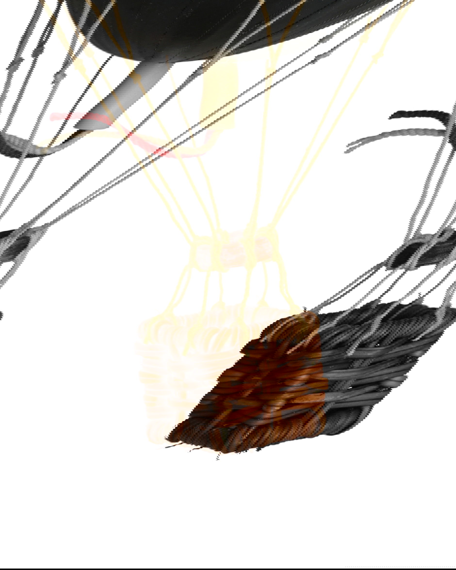 Floating The Skies Hot Air Balloon Black