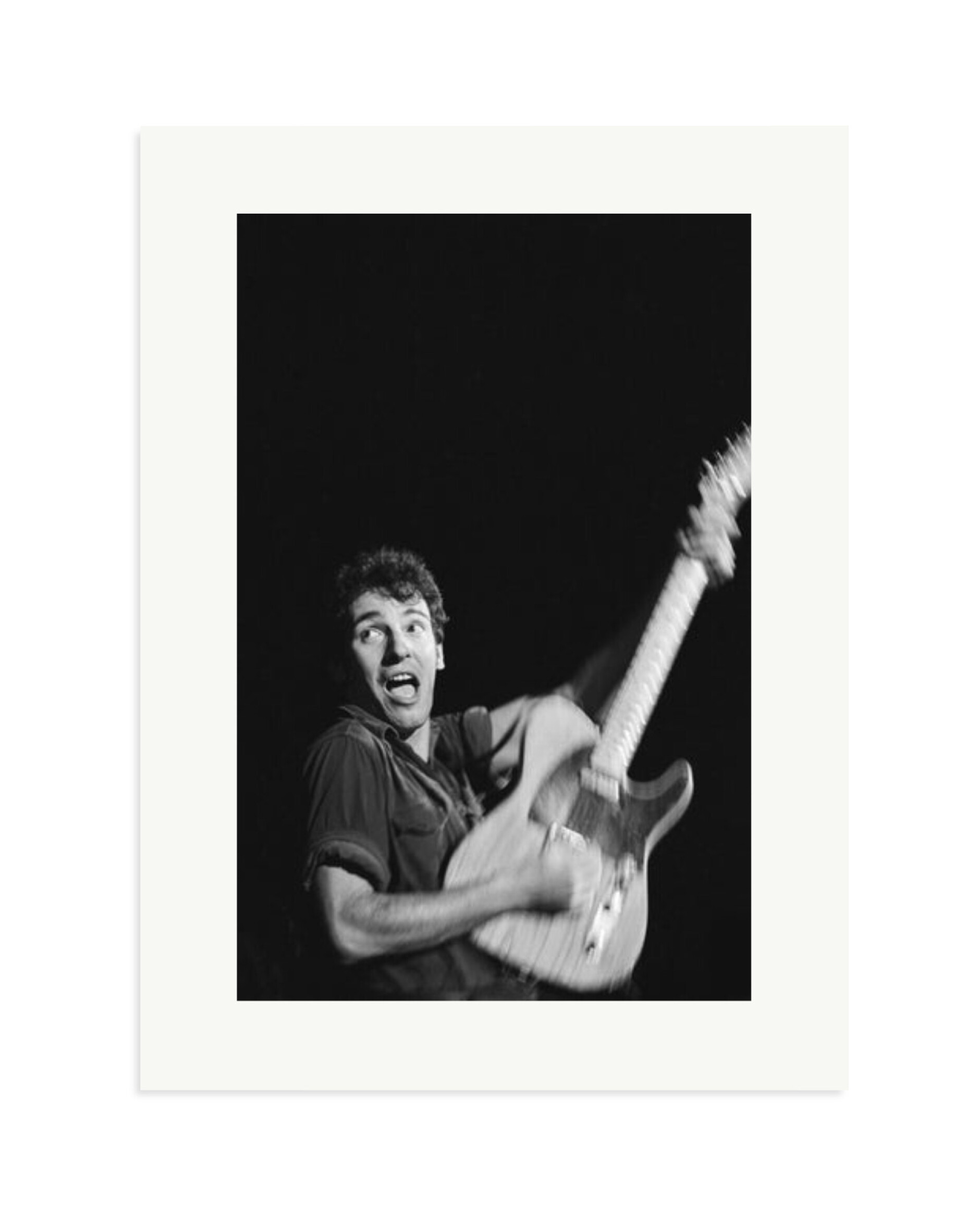 70s Bruce Springsteen Print Only / XL
