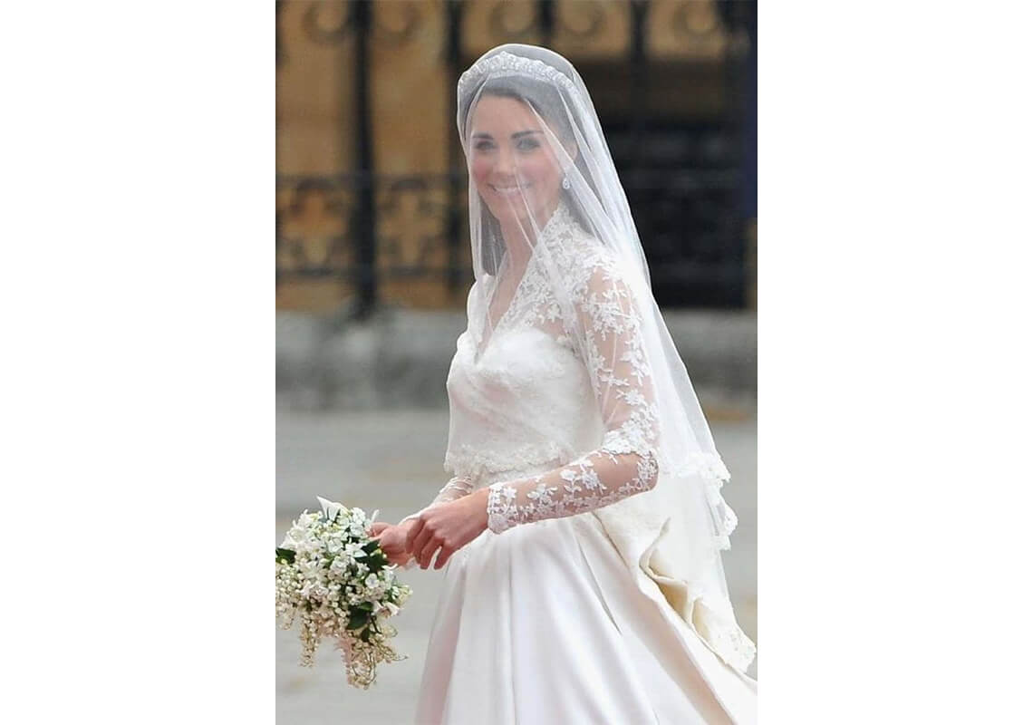 En tillbakablick på Kate Middletons ikoniska bröllopsklänning