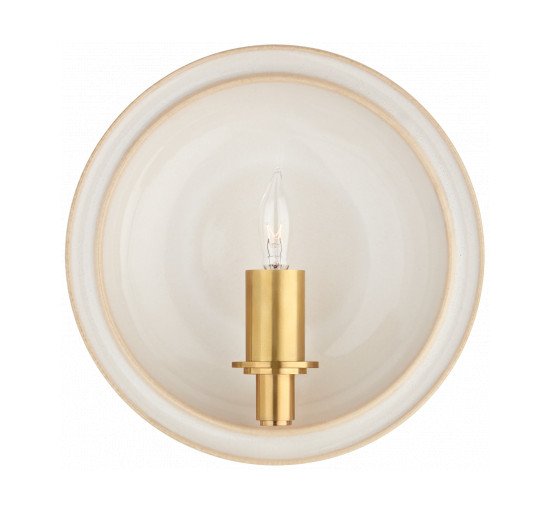 null - Leeds Small Round Sconce Oslo Blue