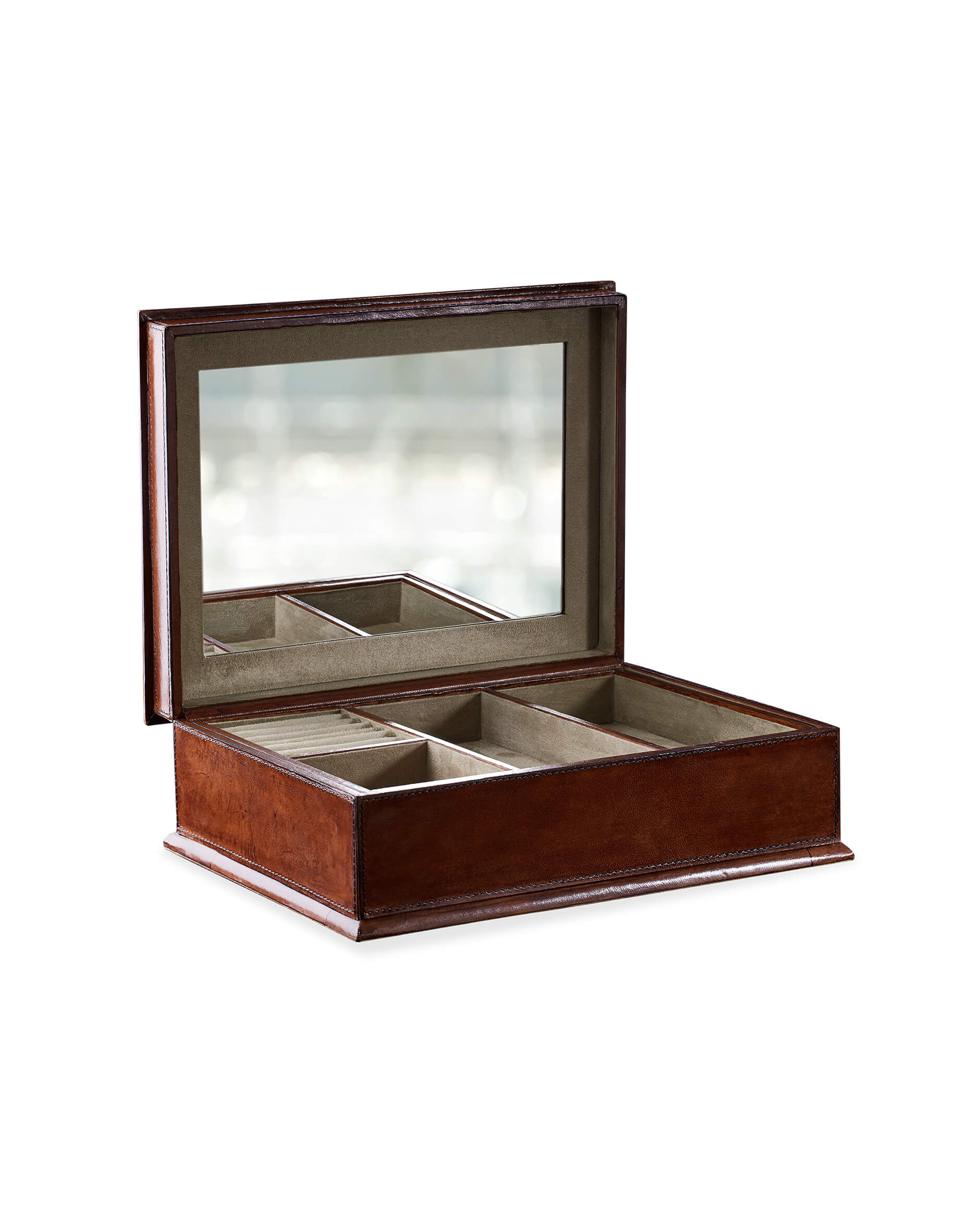 Kensington smyckeskrin läder