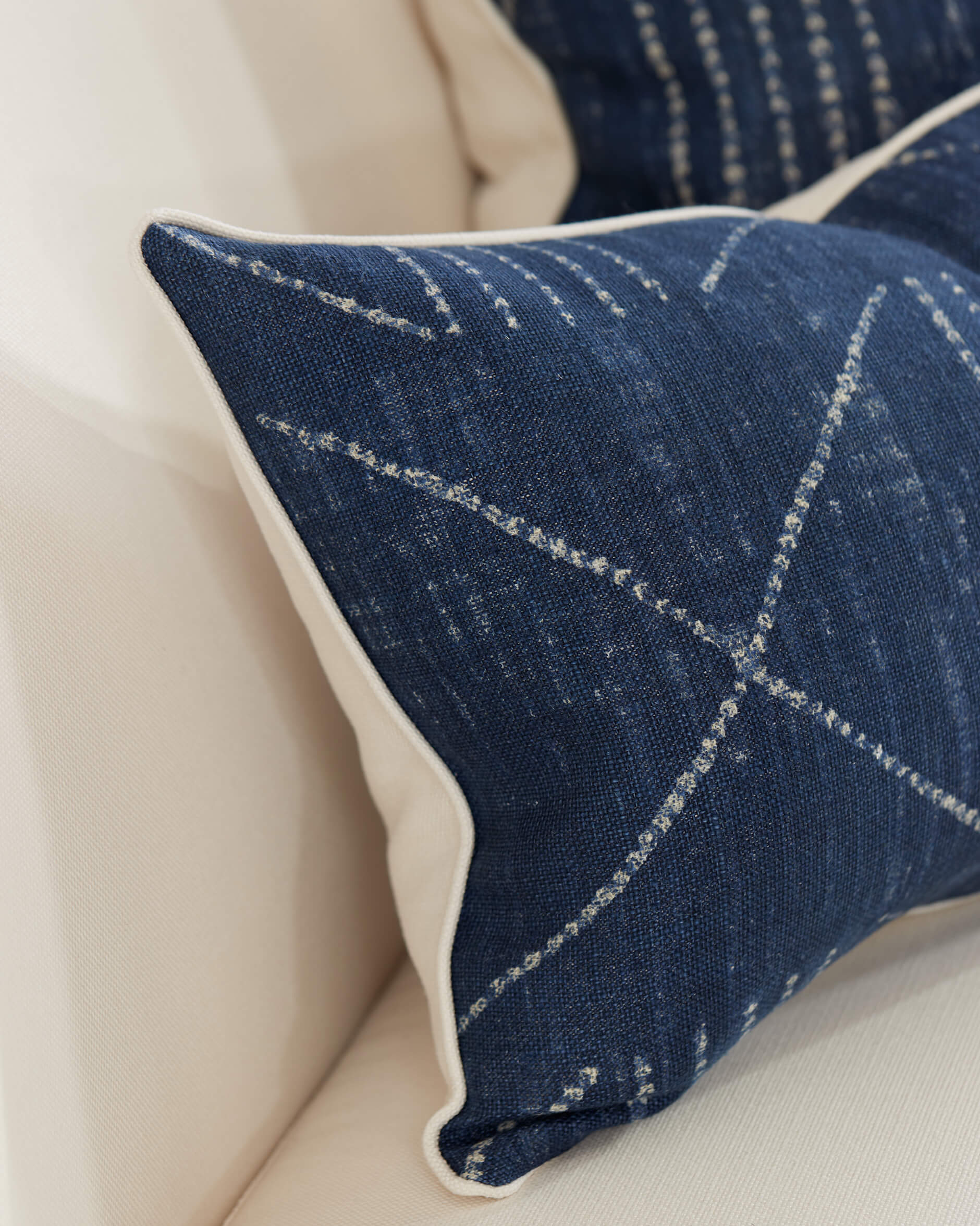 Lagos kuddfodral indigo