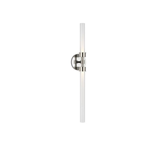 null - Linger 2-Light Wall Sconce Polished Nickel