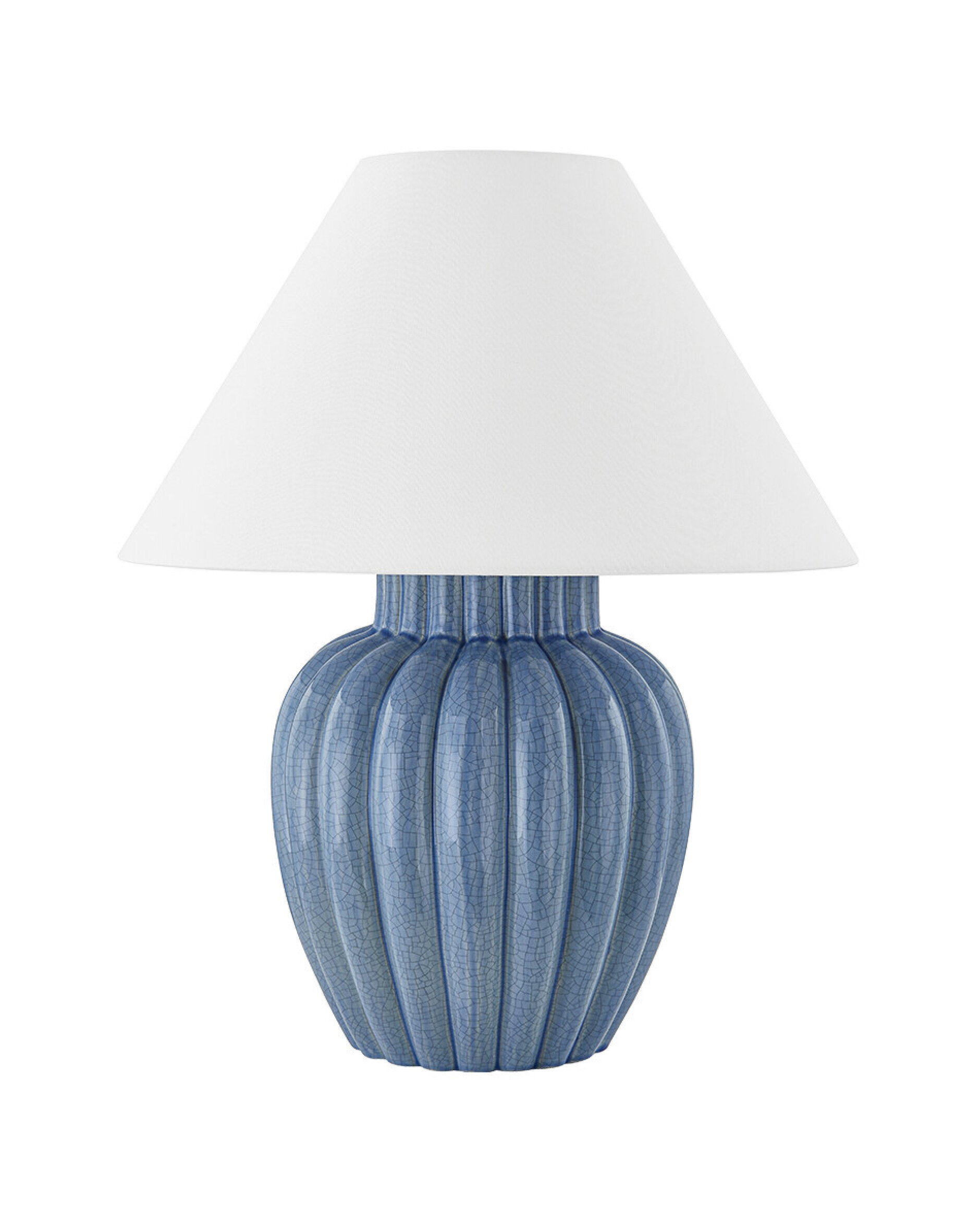 Clarendon bordlampe antikk messing