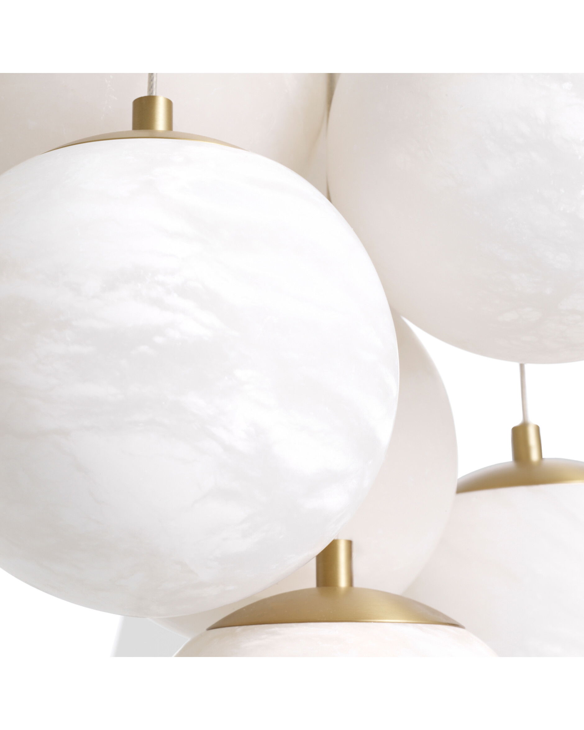 Sphinx taklampa alabaster