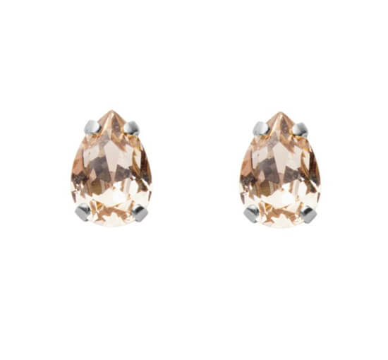 null - Petite Drop Stud korvakorut golden shadow rhodium